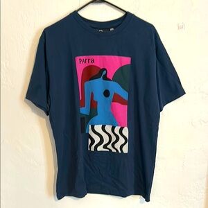 By Parra Navy Graphic T-Shirt